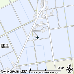 新潟県新潟市南区蔵主811周辺の地図