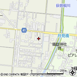 新潟県五泉市土深20周辺の地図