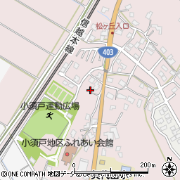高沢集会所周辺の地図