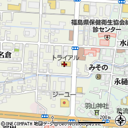 トライアル　方木田店周辺の地図