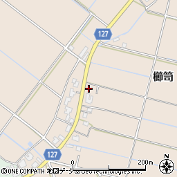 新潟県新潟市南区櫛笥184周辺の地図