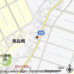 新潟県新潟市南区木滑87周辺の地図