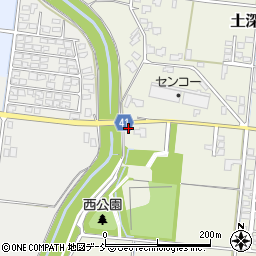 新潟県五泉市土深865周辺の地図