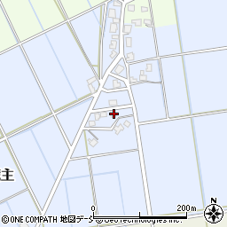 新潟県新潟市南区蔵主781-8周辺の地図