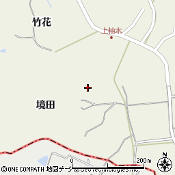 福島県相馬市柚木（境田）周辺の地図