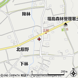 福島県福島市土船陳林16周辺の地図