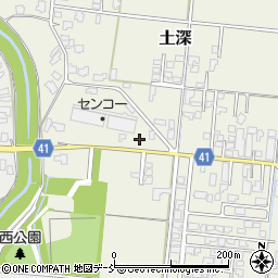 新潟県五泉市土深645-12周辺の地図