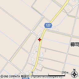 新潟県新潟市南区櫛笥186-1周辺の地図