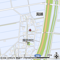 新潟県新潟市西蒲区潟頭117周辺の地図