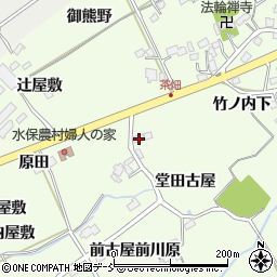福島県福島市庄野茶畑前24-1周辺の地図