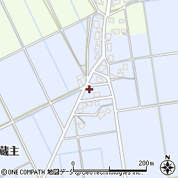 新潟県新潟市南区蔵主758-13周辺の地図