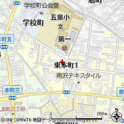 〒959-1863 新潟県五泉市東本町の地図