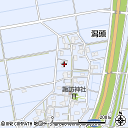 新潟県新潟市西蒲区潟頭98周辺の地図