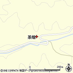 福島県伊達市月舘町布川茶畑周辺の地図