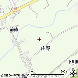 福島県福島市庄野（立屋敷後）周辺の地図