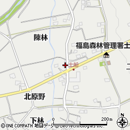 福島県福島市土船陳林44周辺の地図