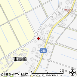 新潟県新潟市南区木滑110周辺の地図