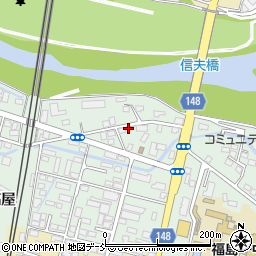 福島太陽住宅管理周辺の地図