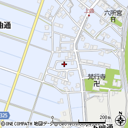 新潟県新潟市南区上曲通317-13周辺の地図