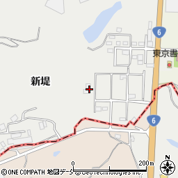 福島県相馬市赤木新堤周辺の地図