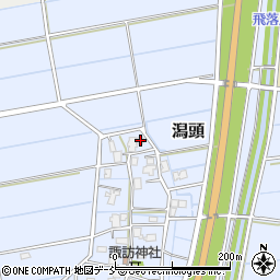 新潟県新潟市西蒲区潟頭111周辺の地図