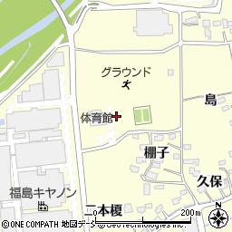 福島県福島市佐倉下金沢前周辺の地図