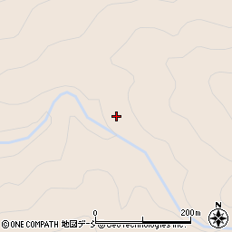 大特場沢周辺の地図