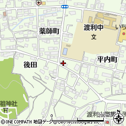株式会社三宅新聞店　渡利販売センター周辺の地図