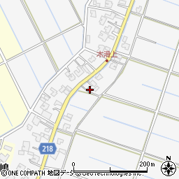 新潟県新潟市南区木滑2223周辺の地図