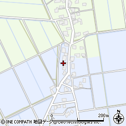 新潟県新潟市南区蔵主248-2周辺の地図
