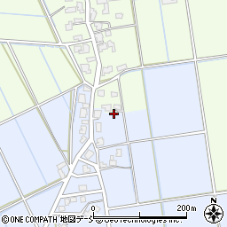 新潟県新潟市南区蔵主366-1周辺の地図