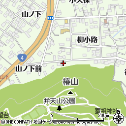 福島県福島市渡利福見山周辺の地図