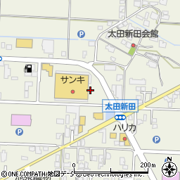 新潟県五泉市太田新田周辺の地図