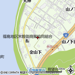 福島県福島市渡利丸滝周辺の地図