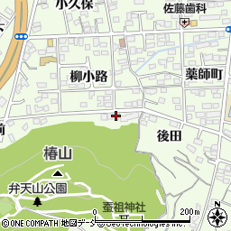 福島県福島市渡利（転石）周辺の地図