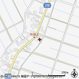 新潟県新潟市南区木滑2189周辺の地図