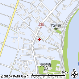 新潟県新潟市南区上曲通314周辺の地図