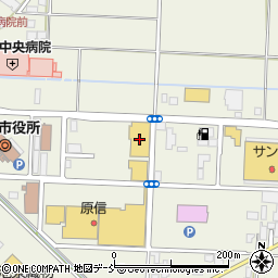 ケーズデンキ五泉パワフル館周辺の地図