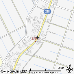 新潟県新潟市南区木滑182周辺の地図