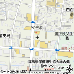 福島県福島市吉倉前田周辺の地図