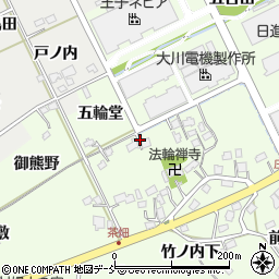 福島県福島市庄野（大森久根）周辺の地図