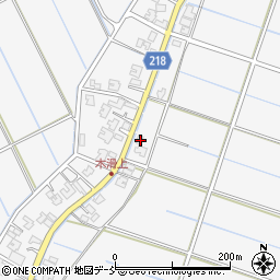 新潟県新潟市南区木滑1668周辺の地図