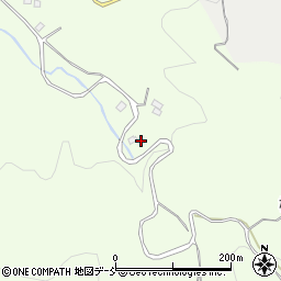 福島県福島市渡利金山周辺の地図