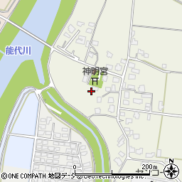 新潟県五泉市土深661周辺の地図