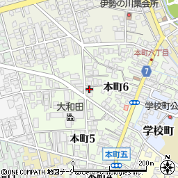 青春塾　五泉教室周辺の地図
