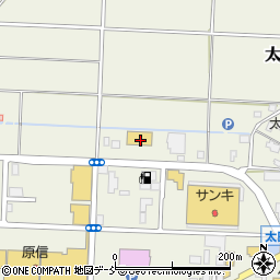 オートバックス五泉店周辺の地図