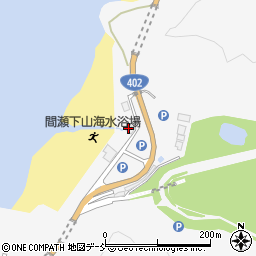 間瀬日本海周辺の地図
