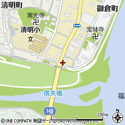 伊東商事福島周辺の地図