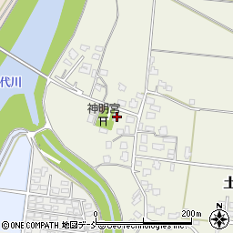 新潟県五泉市土深810周辺の地図