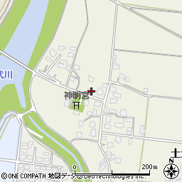 新潟県五泉市土深811周辺の地図